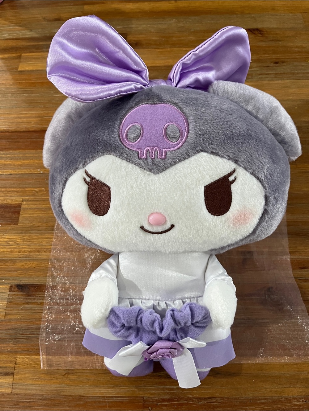 Sanrio Kuromi Oshi Wedding Plush Purple Authentic